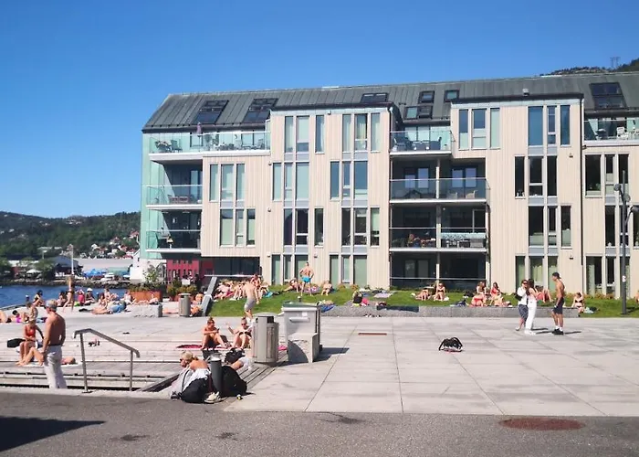 アパート Cityfjord In Centrum ベルゲン